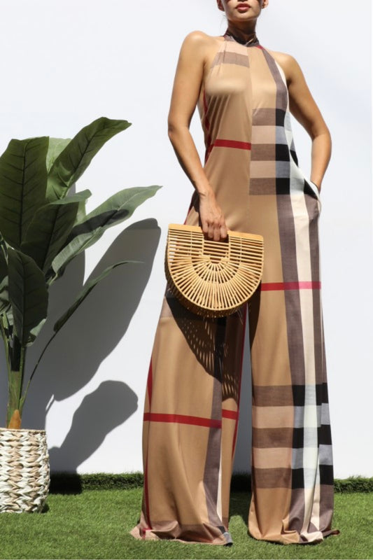 Be Inspired | Halter Neck Jumpsuit